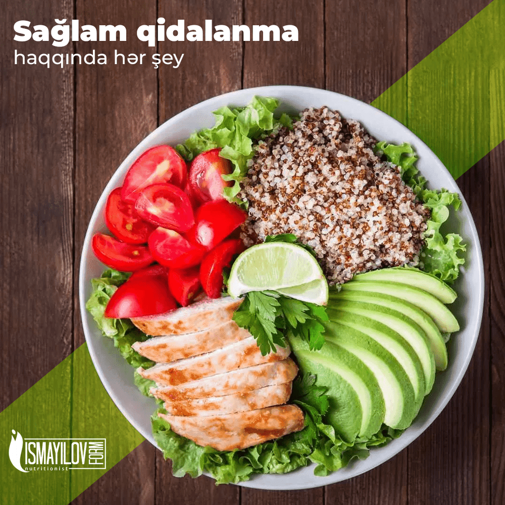 Sağlam qidalanma, Zülal, Karbohidrat, Yağ haqqında hərşey